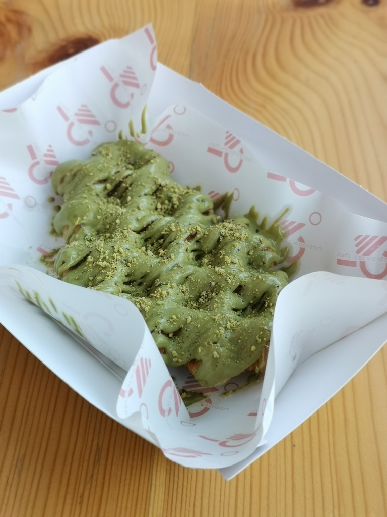 Pistachio Croffle