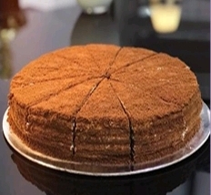 Honey tiramisu cake