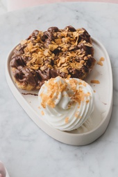 [43] chocolate croffle