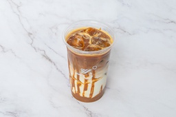cold caramel latte