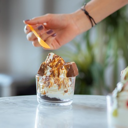 Snickers cheesecake ice cream